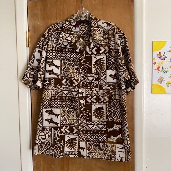 Men’s S/S Buttondown Shirt - Picture 1 of 8